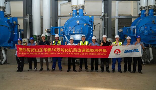 Rebuild by ANDRITZ gives Shandong Huatai Paper the world’s largest mechanical pulping line while saving energy and resources